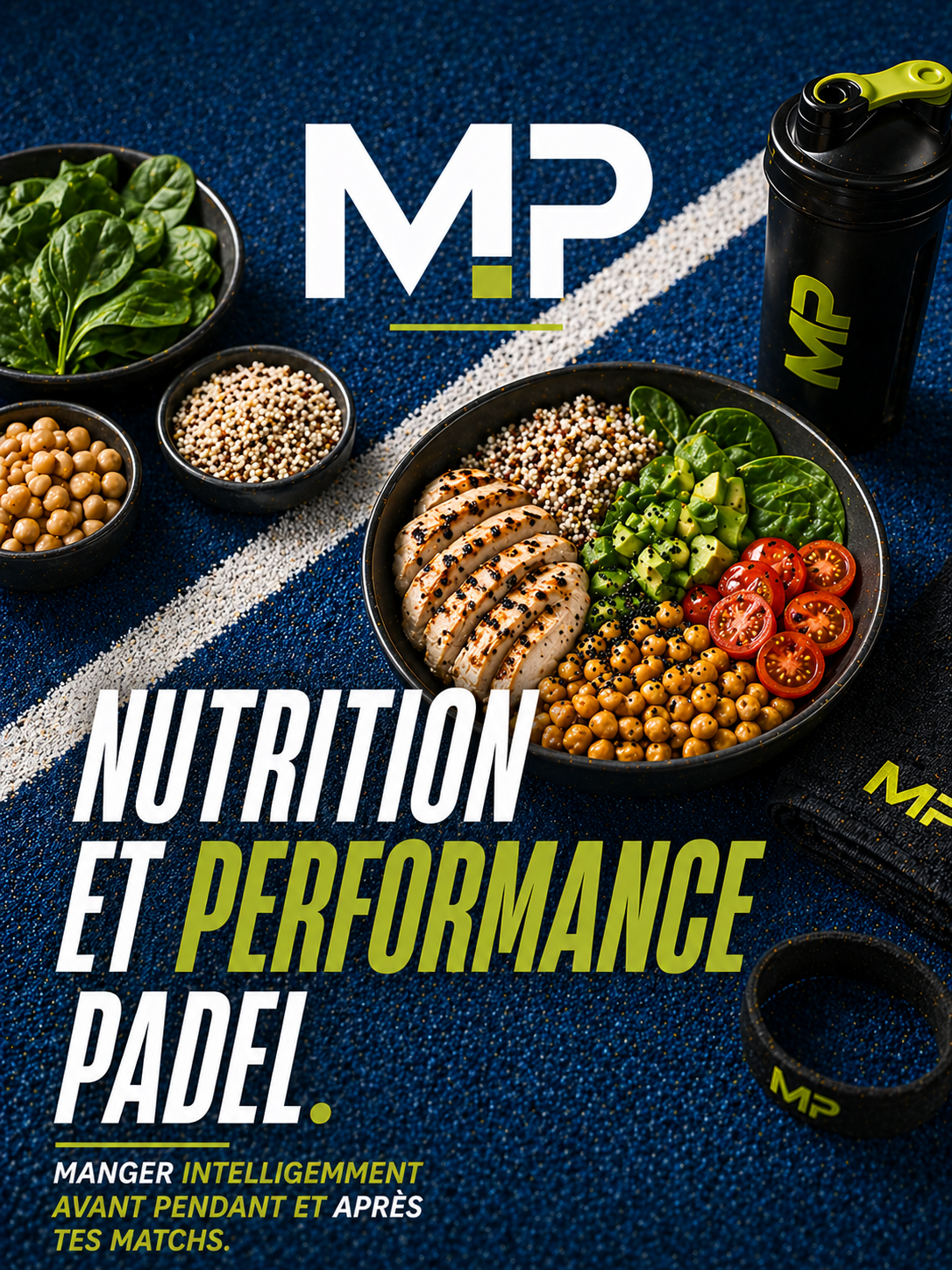 Nutrition Performance Padel : Avant, Pendant, Après le Match
