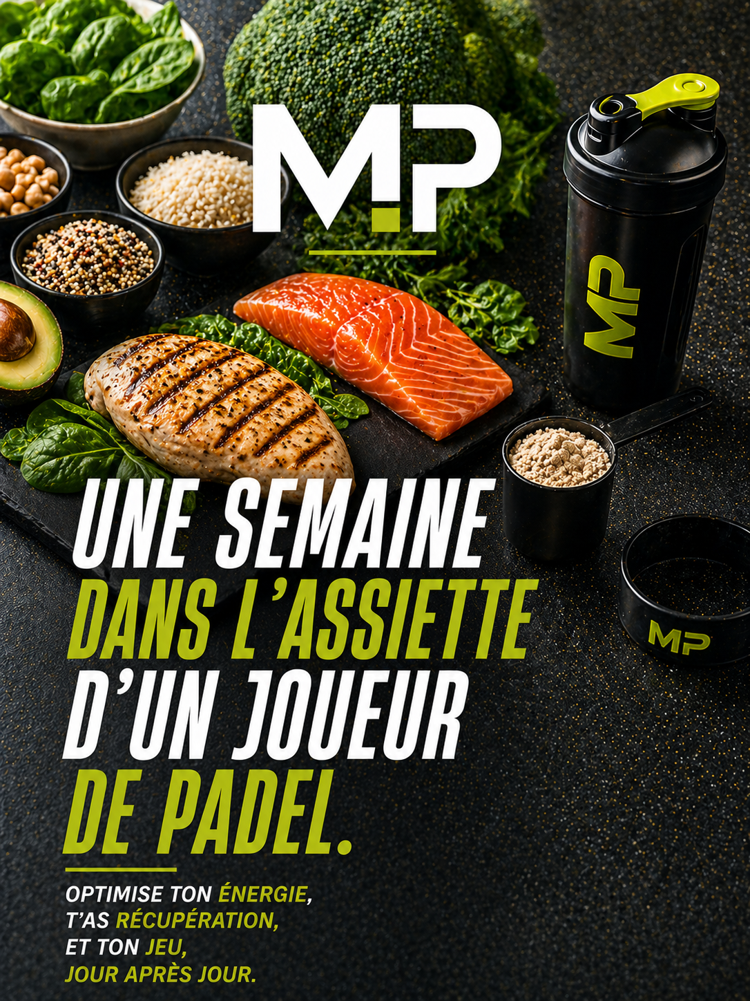 Menu Hebdomadaire Padel : 7 Jours de Repas Équilibrés