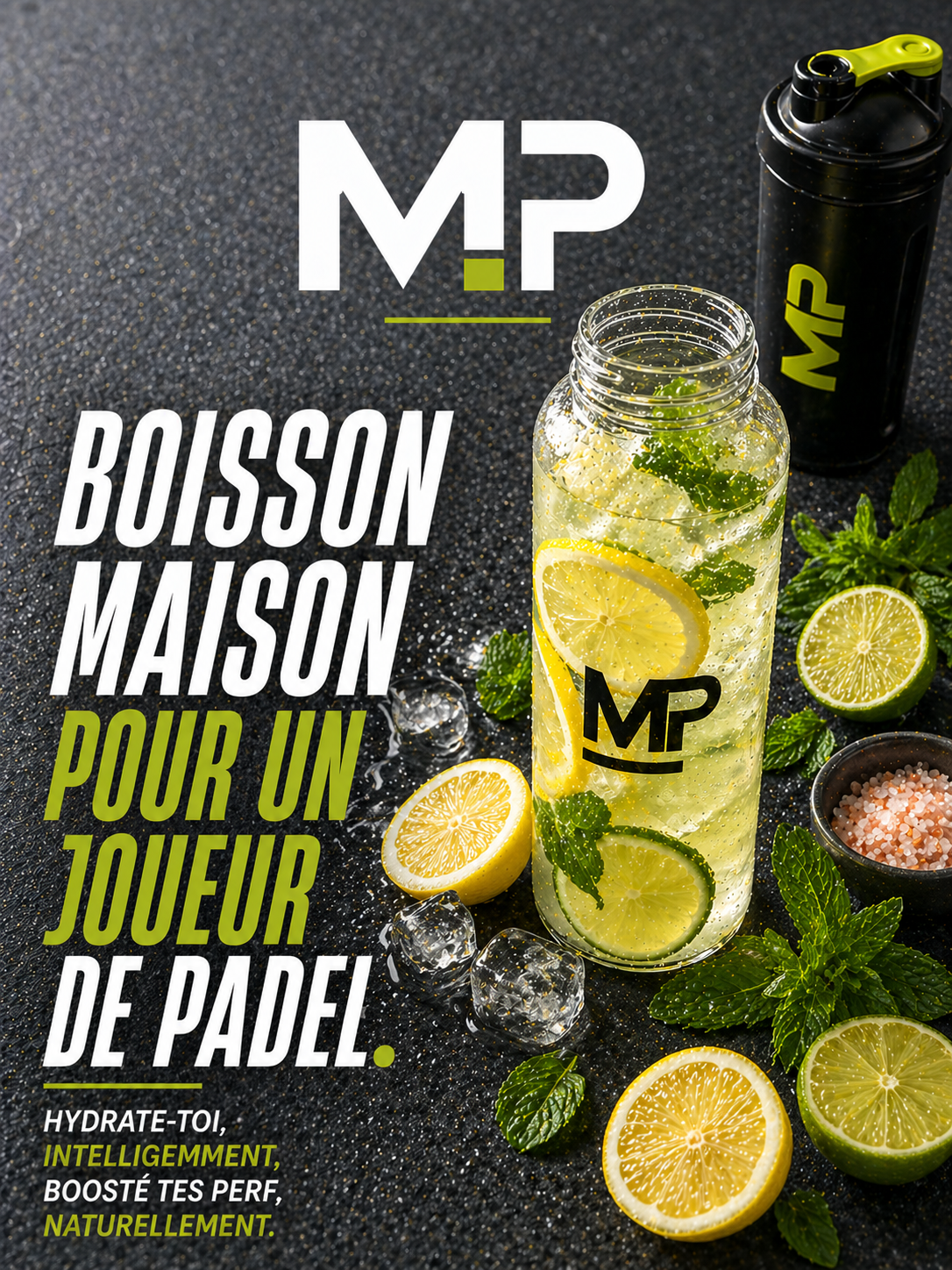 Boissons Énergétiques Maison pour Padel : Recettes Naturelles