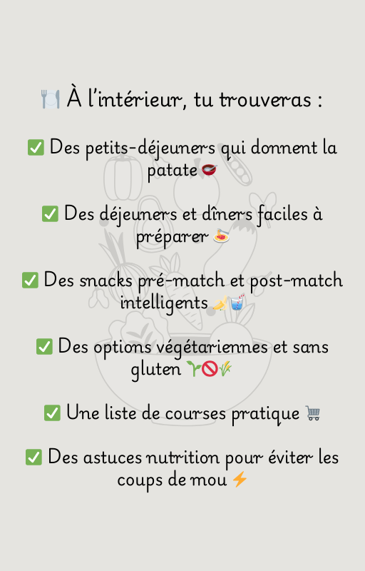 Recettes Padel : Repas Énergétiques pour Joueurs
