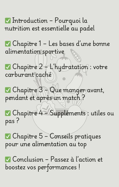 Nutrition n°1🥗